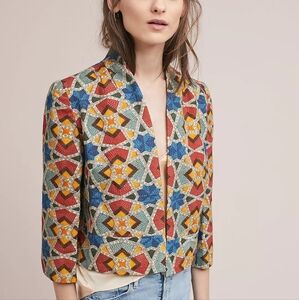 ⭐️ Anthropologie Tazia Blank London Jacket Blazer ⭐️